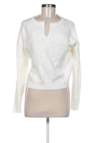 Дамски пуловер SHEIN, Размер M, Цвят Бял, Цена 29,00 лв.