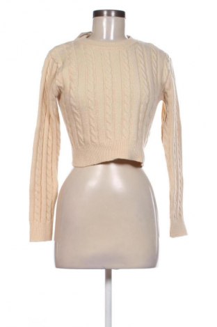 Pulover de femei SHEIN, Mărime S, Culoare Bej, Preț 77,17 Lei