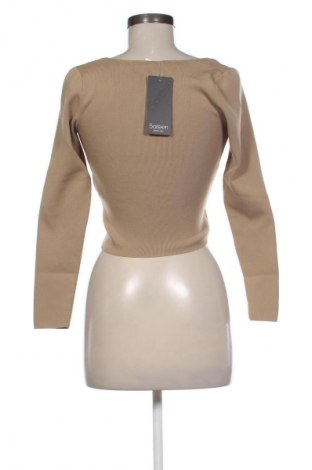 Damenpullover Sateen, Größe M, Farbe Beige, Preis 23,52 €