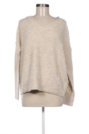 Дамски пуловер Sinsay, Размер L, Цвят Бежов, Цена 29,00 лв.