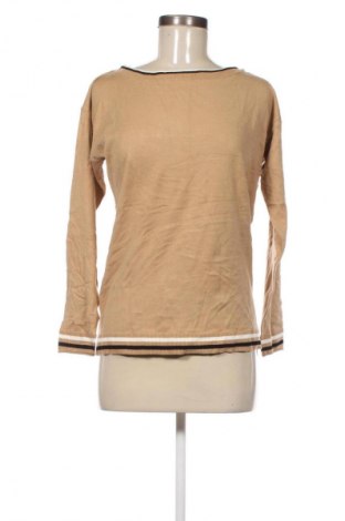 Дамски пуловер Sisley, Размер L, Цвят Бежов, Цена 21,99 лв.