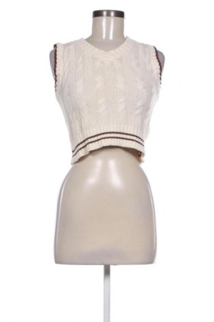 Γυναικείο πουλόβερ Stradivarius, Μέγεθος S, Χρώμα Εκρού, Τιμή 15,00 €