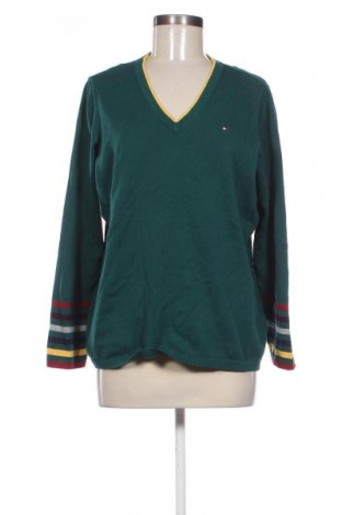 Дамски пуловер Tommy Hilfiger, Размер L, Цвят Зелен, Цена 109,00 лв.