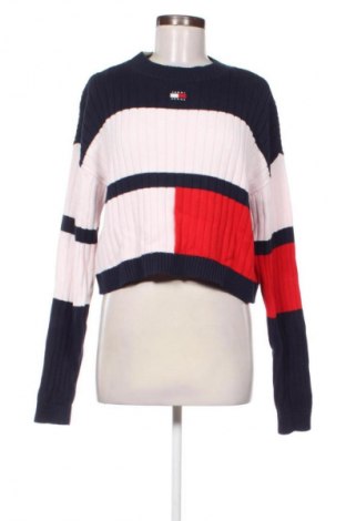 Γυναικείο πουλόβερ Tommy Jeans, Μέγεθος L, Χρώμα Πολύχρωμο, Τιμή 41,99 €