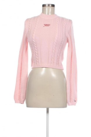 Damenpullover Tommy Jeans, Größe S, Farbe Rosa, Preis € 48,99