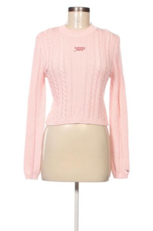 Γυναικείο πουλόβερ Tommy Jeans, Μέγεθος M, Χρώμα Ρόζ , Τιμή 42,99 €