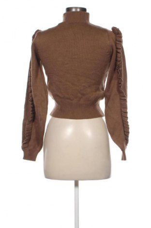 Damski sweter Trendyol, Rozmiar S, Kolor Brązowy, Cena 94,38 zł