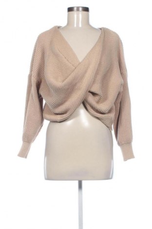 Damenpullover Unbranded, Größe M, Farbe Beige, Preis 14,83 €