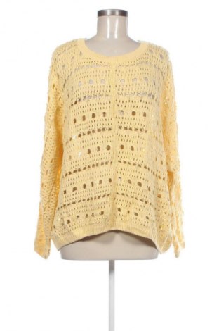 Дамски пуловер Unbranded, Размер XL, Цвят Жълт, Цена 14,99 лв.