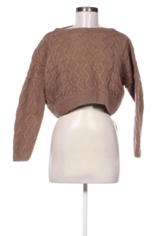 Γυναικείο πουλόβερ Unbranded, Μέγεθος L, Χρώμα Καφέ, Τιμή 14,83 €
