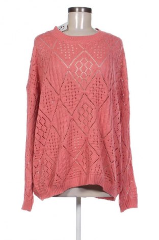 Γυναικείο πουλόβερ Unbranded, Μέγεθος 3XL, Χρώμα Πορτοκαλί, Τιμή 14,83 €