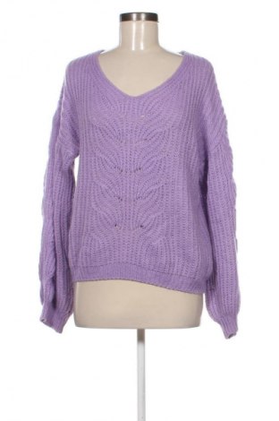 Damski sweter Unbranded, Rozmiar XL, Kolor Fioletowy, Cena 67,41 zł