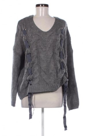 Γυναικείο πουλόβερ Unbranded, Μέγεθος XL, Χρώμα Γκρί, Τιμή 7,99 €