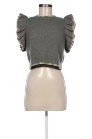 Γυναικείο πουλόβερ Zara, Μέγεθος S, Χρώμα Πράσινο, Τιμή 13,81 €