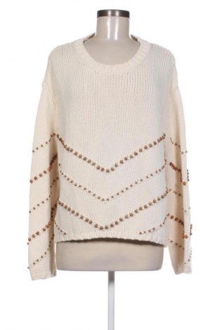 Dámský svetr Zara, Velikost L, Barva Krémová, Cena  342,00 Kč