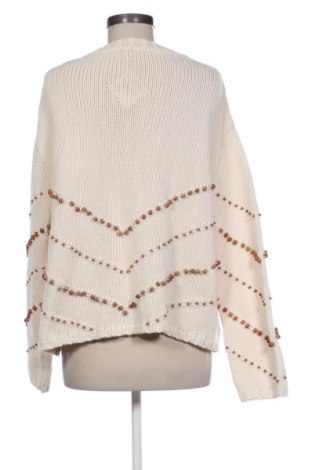 Dámský svetr Zara, Velikost L, Barva Krémová, Cena  342,00 Kč