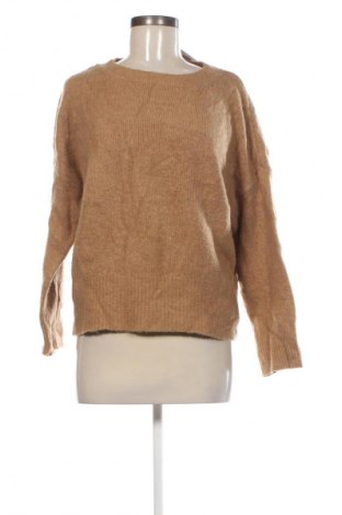 Дамски пуловер Zara, Размер L, Цвят Кафяв, Цена 26,99 лв.