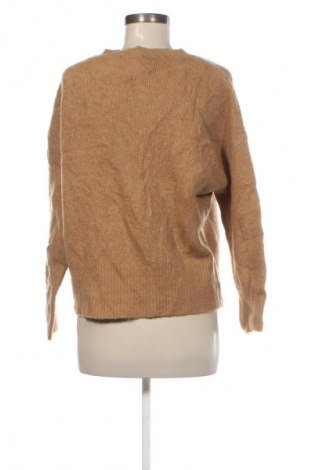 Дамски пуловер Zara, Размер L, Цвят Кафяв, Цена 26,99 лв.