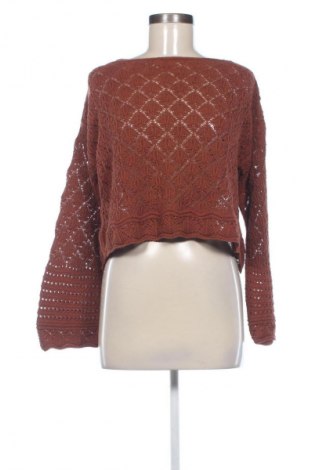 Damski sweter Zara, Rozmiar S, Kolor Brązowy, Cena 62,07 zł