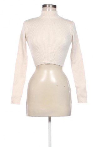 Дамски пуловер Zara, Размер M, Цвят Бежов, Цена 17,99 лв.