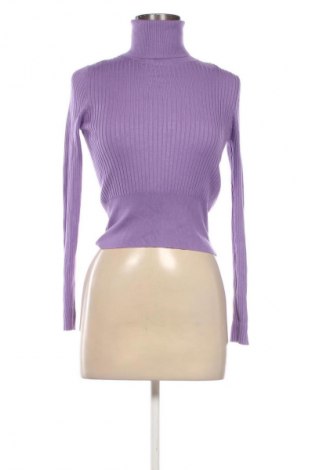 Pulover de femei Zara, Mărime M, Culoare Mov, Preț 82,45 Lei