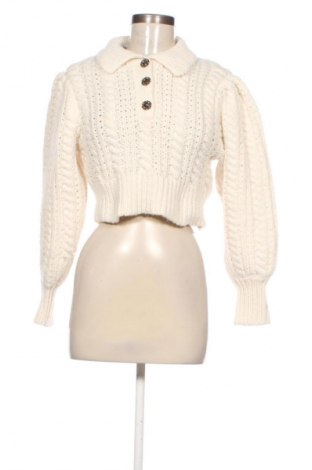 Pulover de femei Zara, Mărime S, Culoare Alb, Preț 71,00 Lei