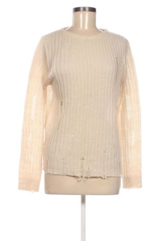Дамски пуловер Zara, Размер M, Цвят Екрю, Цена 27,00 лв.