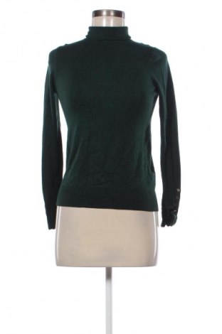 Дамски пуловер Zara, Размер S, Цвят Зелен, Цена 27,00 лв.