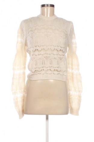 Damenpullover Zara, Größe S, Farbe Weiß, Preis 15,55 €