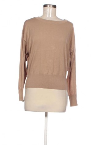 Дамски пуловер Zara, Размер L, Цвят Кафяв, Цена 62,56 лв.
