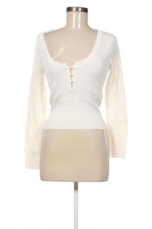 Pulover de femei Zara, Mărime S, Culoare Alb, Preț 63,99 Lei