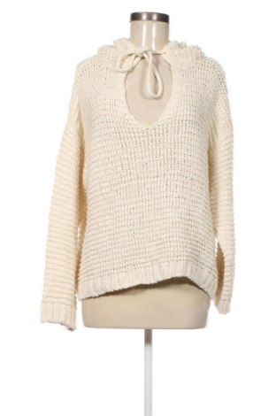 Damski sweter Zara, Rozmiar L, Kolor ecru, Cena 50,99 zł