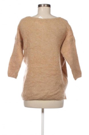 Дамски пуловер Zara, Размер S, Цвят Бежов, Цена 19,99 лв.