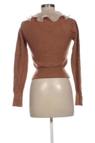 Damski sweter Zara, Rozmiar S, Kolor Brązowy, Cena 77,99 zł