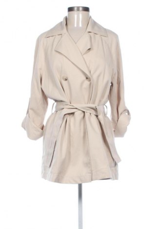 Dámský přechodný kabát  Stradivarius, Velikost XS, Barva Krémová, Cena  861,00 Kč