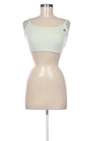 Damen Sporttop Adidas, Größe M, Farbe Grün, Preis 39,39 €