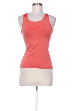 Дамски спортен топ Nike, Размер S, Цвят Оранжев, Цена 34,00 лв.