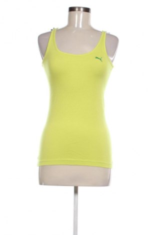 Дамски спортен топ PUMA, Размер S, Цвят Зелен, Цена 33,24 лв.