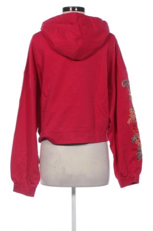 Дамски суитшърт Desigual, Размер M, Цвят Червен, Цена 109,99 лв.