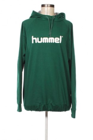 Γυναικείο φούτερ Hummel, Μέγεθος XL, Χρώμα Πράσινο, Τιμή 12,99 €