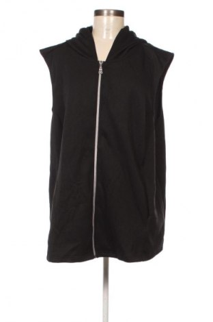 Γυναικείο φούτερ Laura Torelli, Μέγεθος XXL, Χρώμα Μαύρο, Τιμή 11,99 €