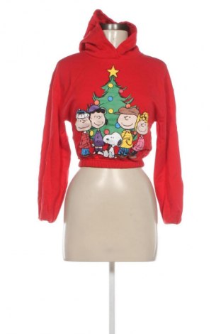 Dámská mikina  Pull&Bear, Velikost XS, Barva Červená, Cena  367,00 Kč