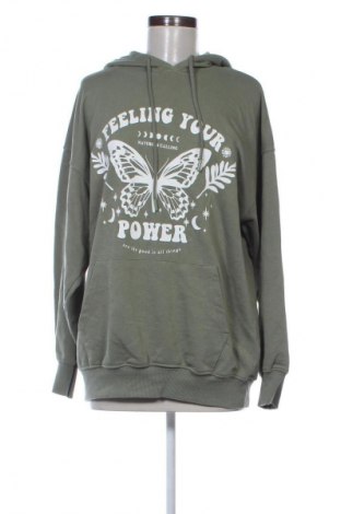 Γυναικείο φούτερ Stradivarius, Μέγεθος XS, Χρώμα Πράσινο, Τιμή 14,77 €