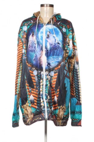 Γυναικείο φούτερ Unbranded, Μέγεθος 3XL, Χρώμα Πολύχρωμο, Τιμή 20,99 €