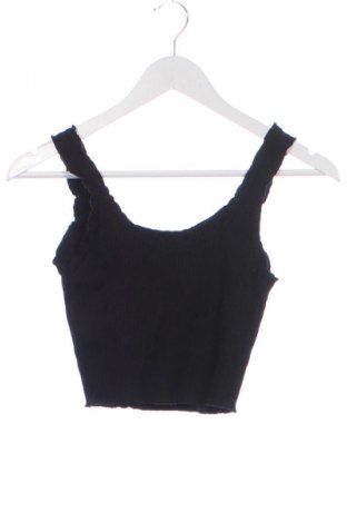 Γυναικείο τοπ Bershka, Μέγεθος XS, Χρώμα Μαύρο, Τιμή 15,00 €