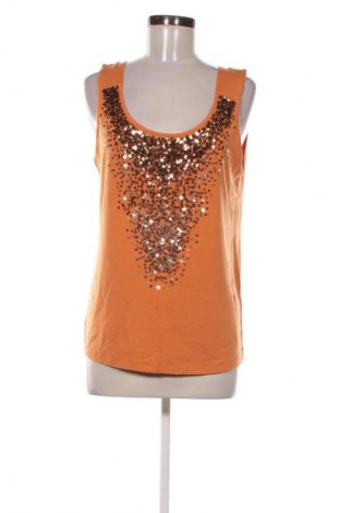 Дамски топ Crisca, Размер L, Цвят Оранжев, Цена 27,00 лв.