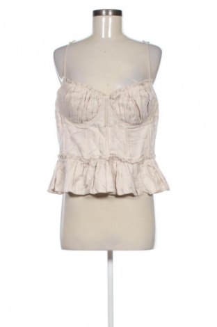 Дамски топ H&M, Размер XL, Цвят Бежов, Цена 29,00 лв.