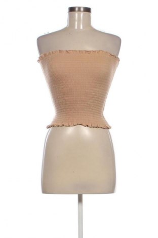 Γυναικείο τοπ H&M, Μέγεθος XS, Χρώμα  Μπέζ, Τιμή 14,83 €
