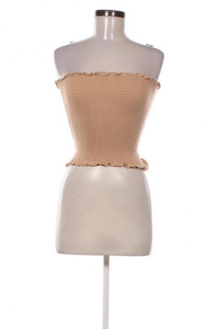 Дамски топ H&M, Размер XS, Цвят Бежов, Цена 29,00 лв.