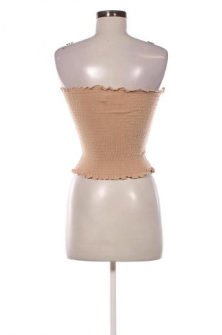 Дамски топ H&M, Размер XS, Цвят Бежов, Цена 29,00 лв.